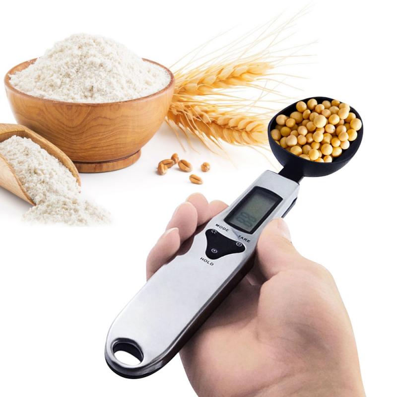 This is a high-precision electronic scale. Accuracy is rated to 0.1g. It provides 4 units of weight to transform. It can Measure the Seasoning weight, such as salt, sugar, starch..