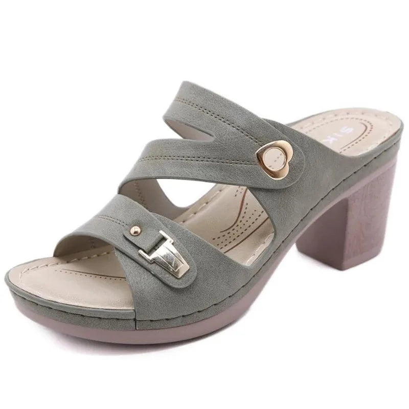 Sandalias de verano Grey