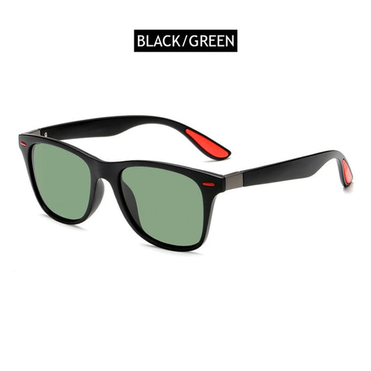 Polarized Sunglasses Classic Square Plastic Driving Sunglasses