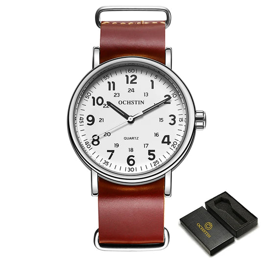Reloj hombre Silver White