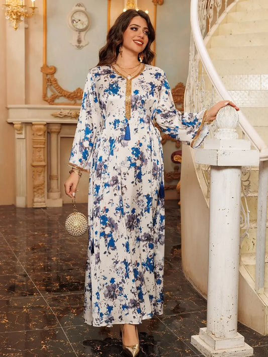 Moroccan Kaftan Blue