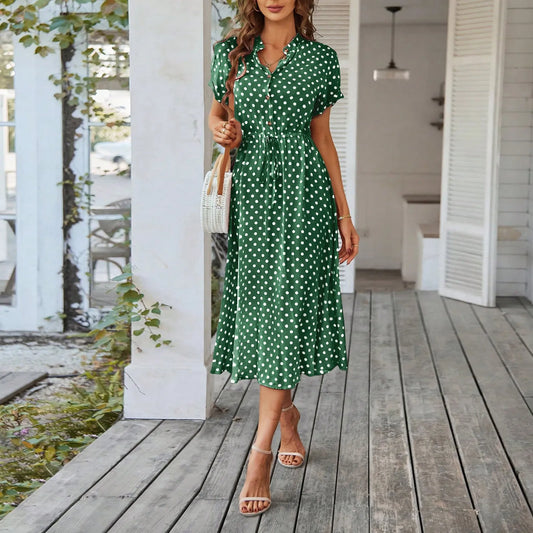 Maxi Dress Army Green