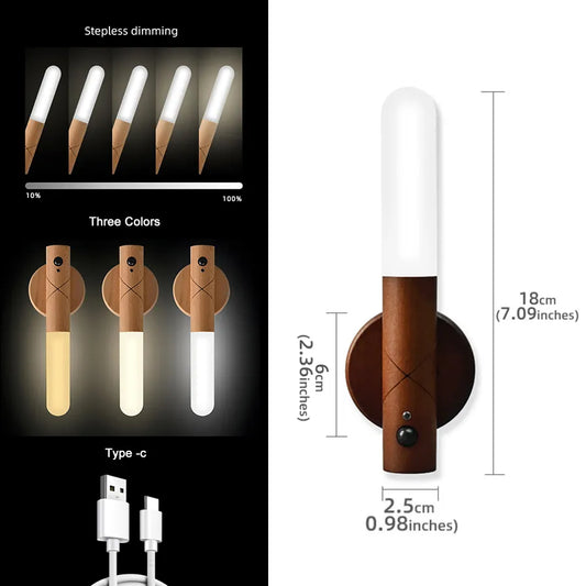 Luz led nocturna Dark 3 colors