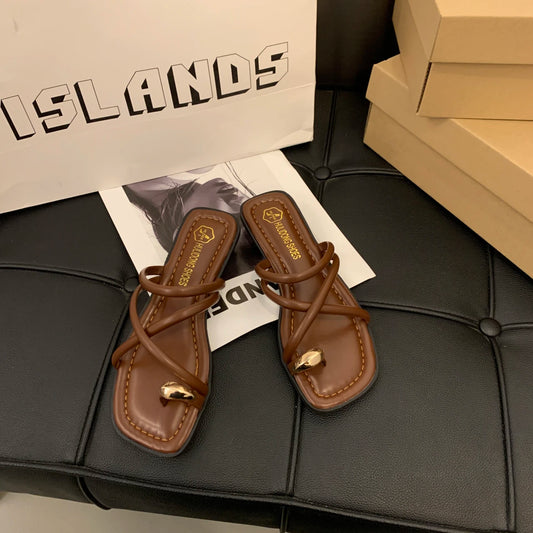 Sandals Brown
