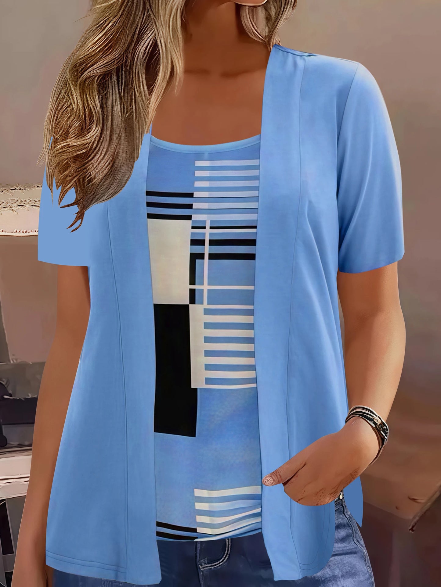 Fashion T-Shirt Blue