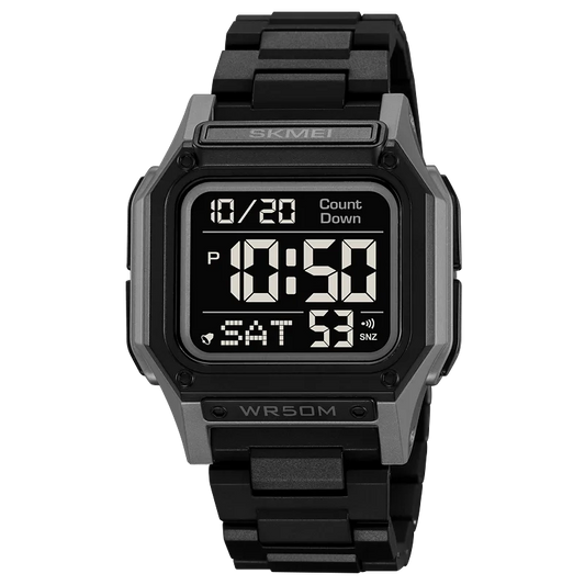 Sport Watch Grey Black