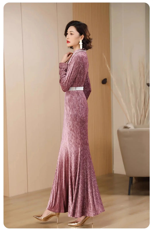 Velvet Long Dress