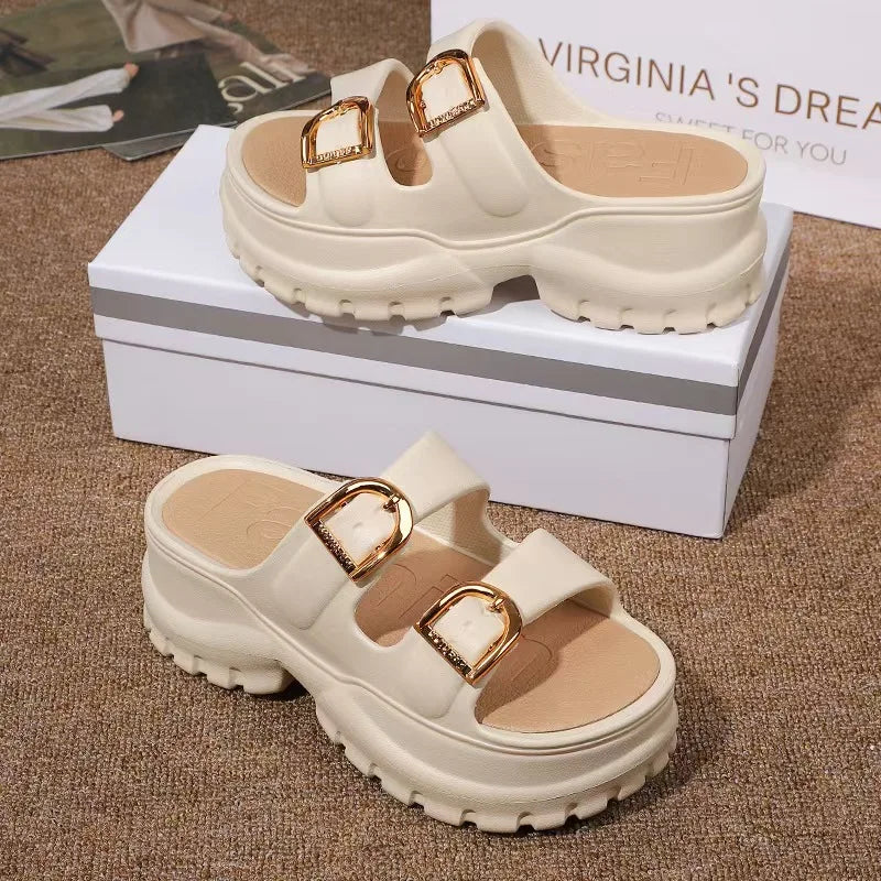 Sandalias de verano Khaki