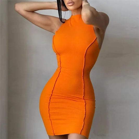 Beach Dress Orange