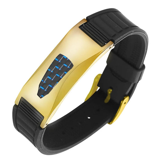Sport Bracelet Gold Black