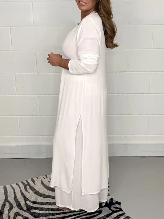 Chaqueta y Pantalón White