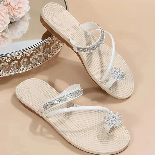 Chanclas planas White