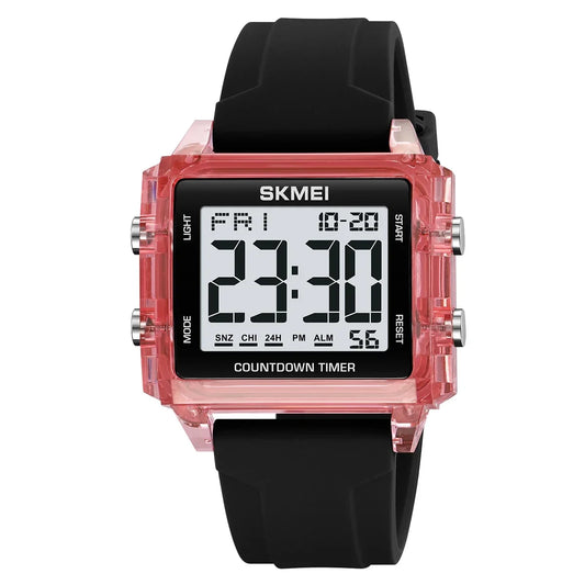 Sport Watch Pink Black