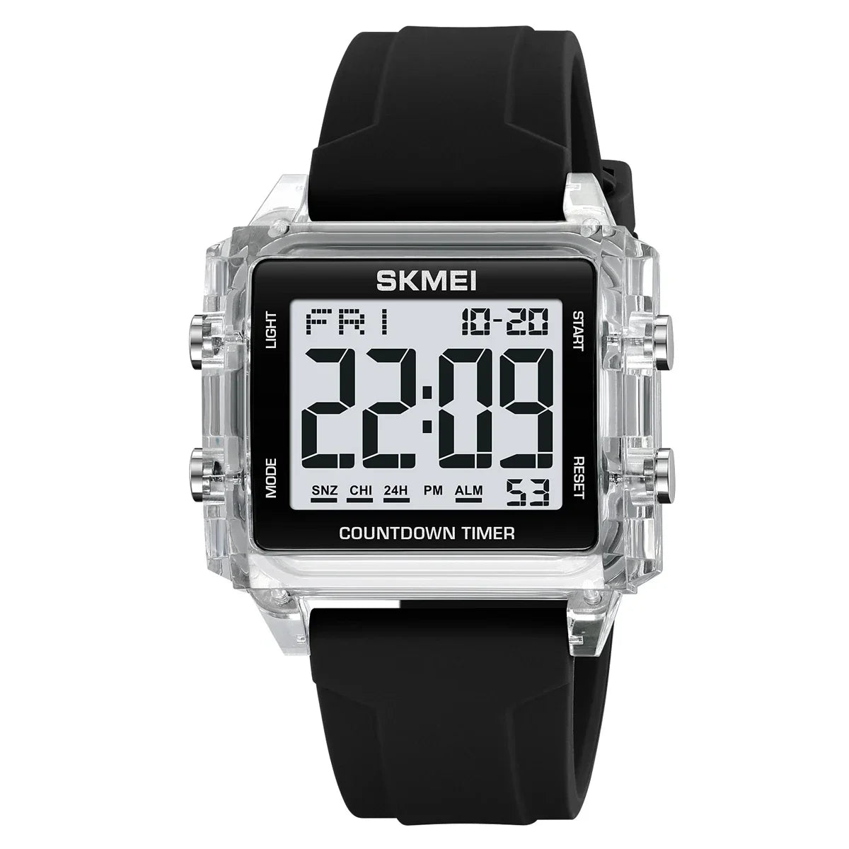 Sport Watch White Black
