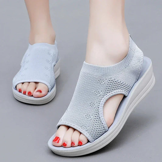 Female Sandals Grey