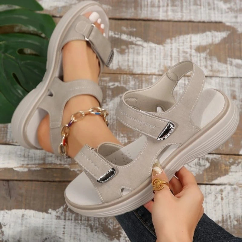 Summer Sandals Gray