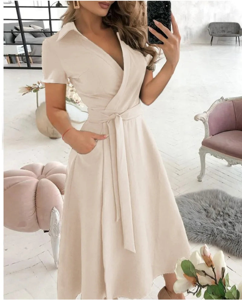 Summer Dress Beige