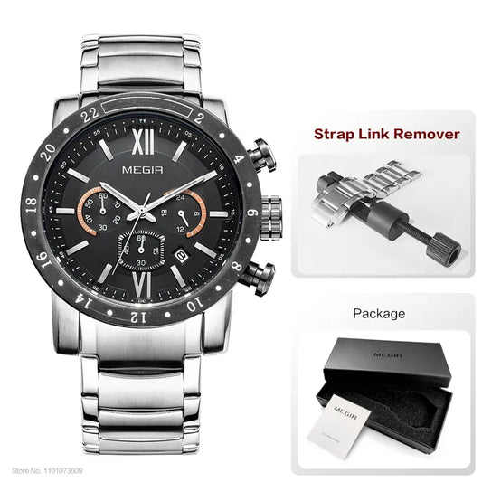 Reloj de pulsera Silver Black