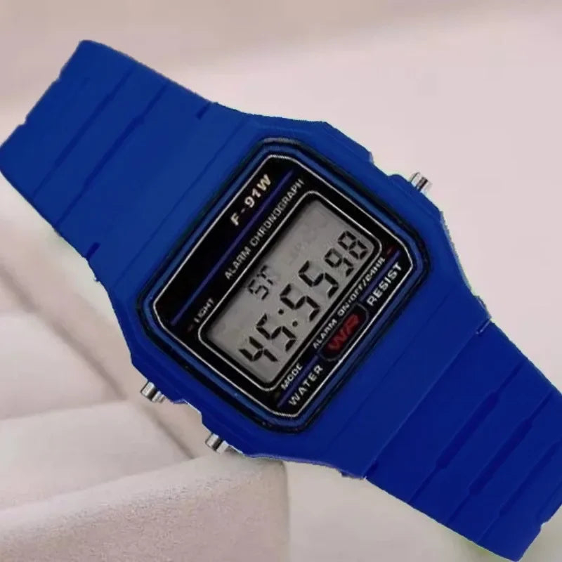 Retro Watch Deep Blue