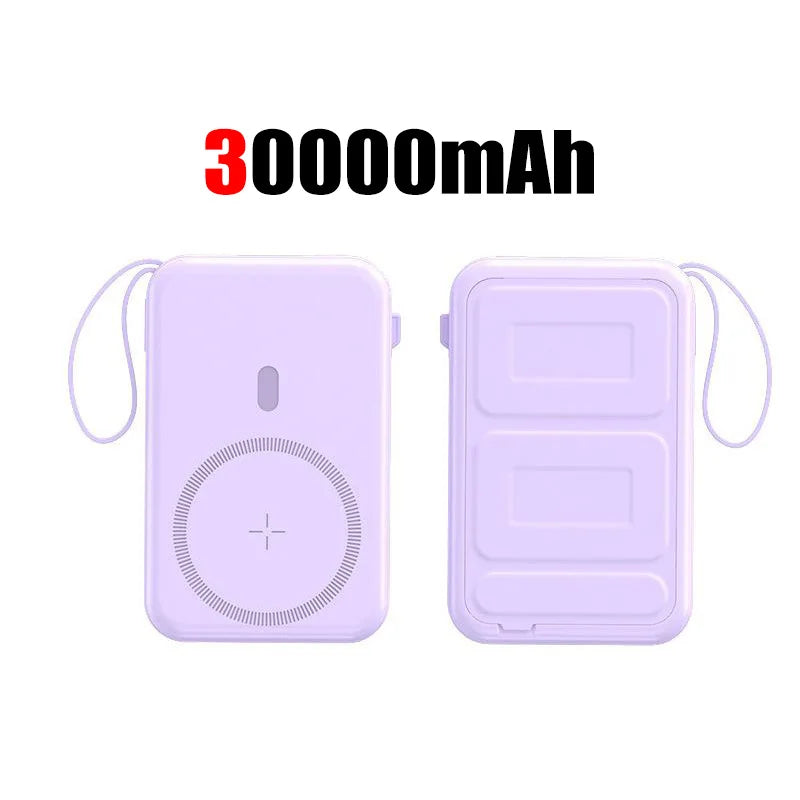 Power Bank 30000mAh Purple