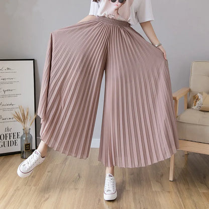 Pantalón de piernas anchas para mujer