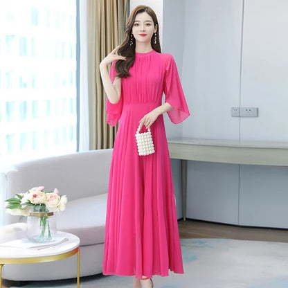 Chiffon Dress Pink