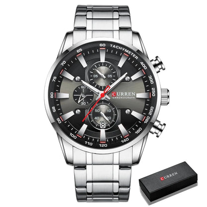 Reloj de hombre Silver Black Box