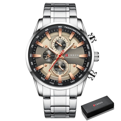 Reloj de hombre Silver Gray Box