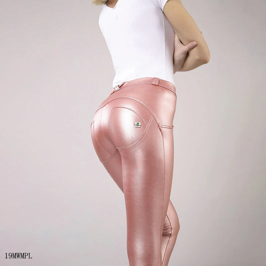 Pantalones PU Pink