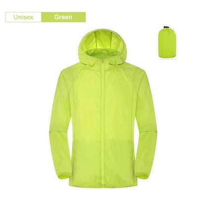 Clothes Quick Dry Skin Windbreaker With Pocket