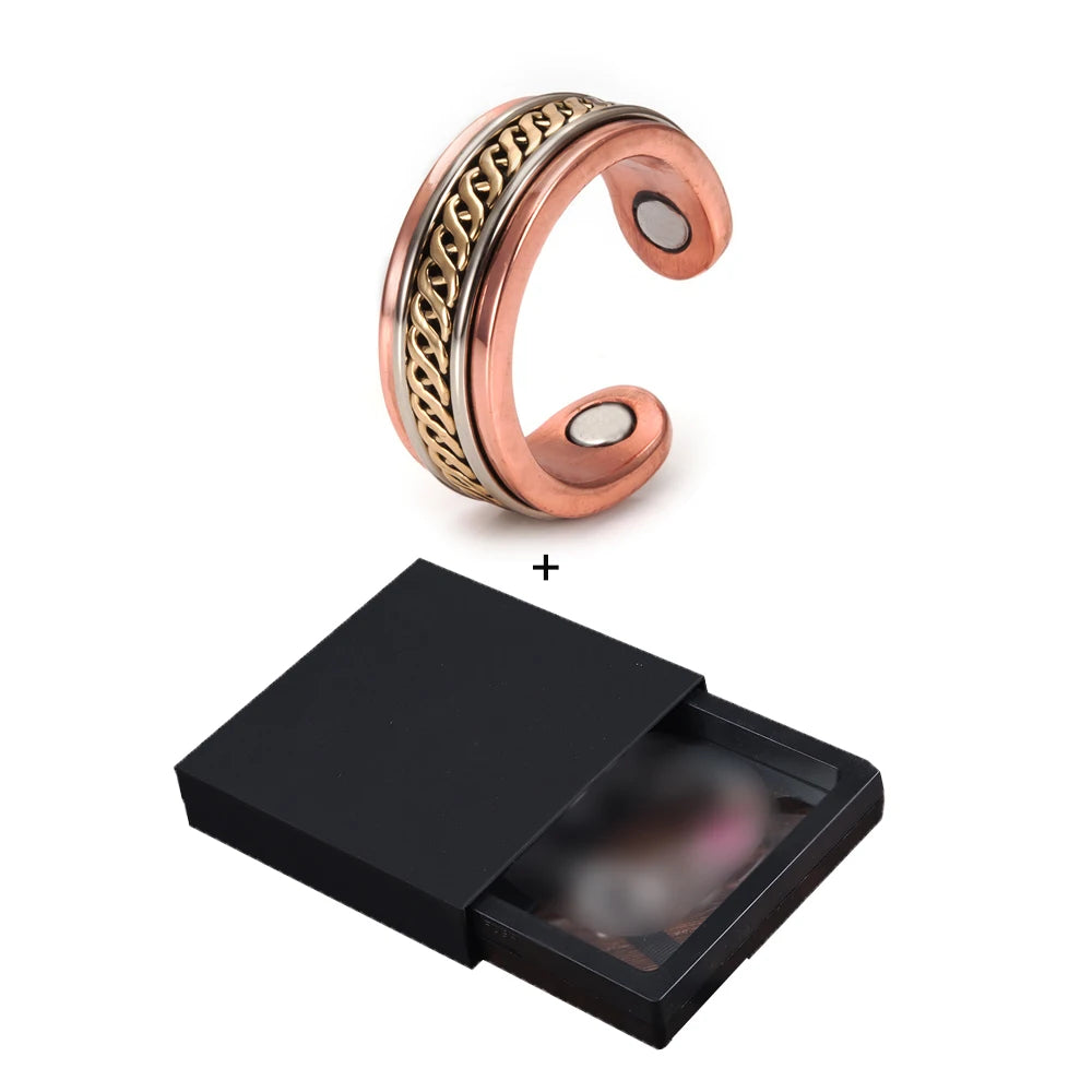 Magnetic Copper Ring Braided box