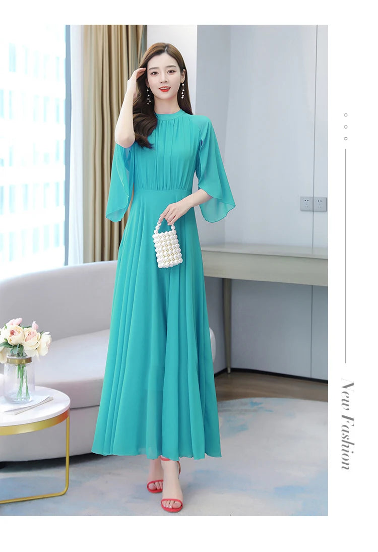 Chiffon Dress 01