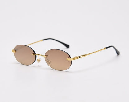 Oval Retro Sunglasses Women High Quality Eyeglasses