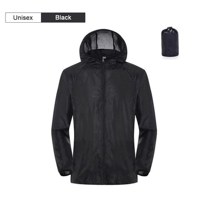 Clothes Quick Dry Skin Windbreaker With Pocket