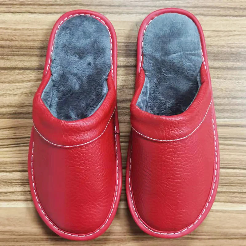 Zapatillas de casa Red Plush