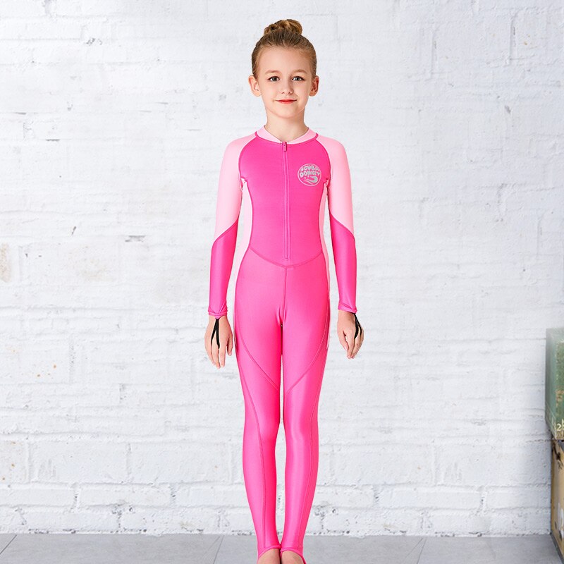 Islamic Swimming Suit For Girls Burkinis Kids Long Sleeve