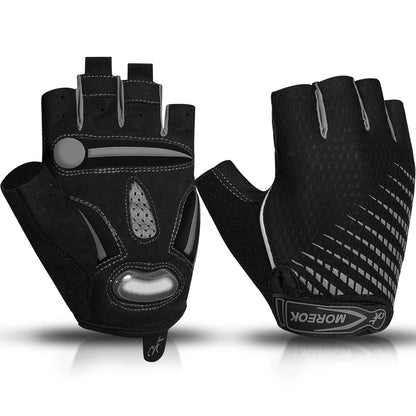 Guantes medio dedo ciclismo Grey