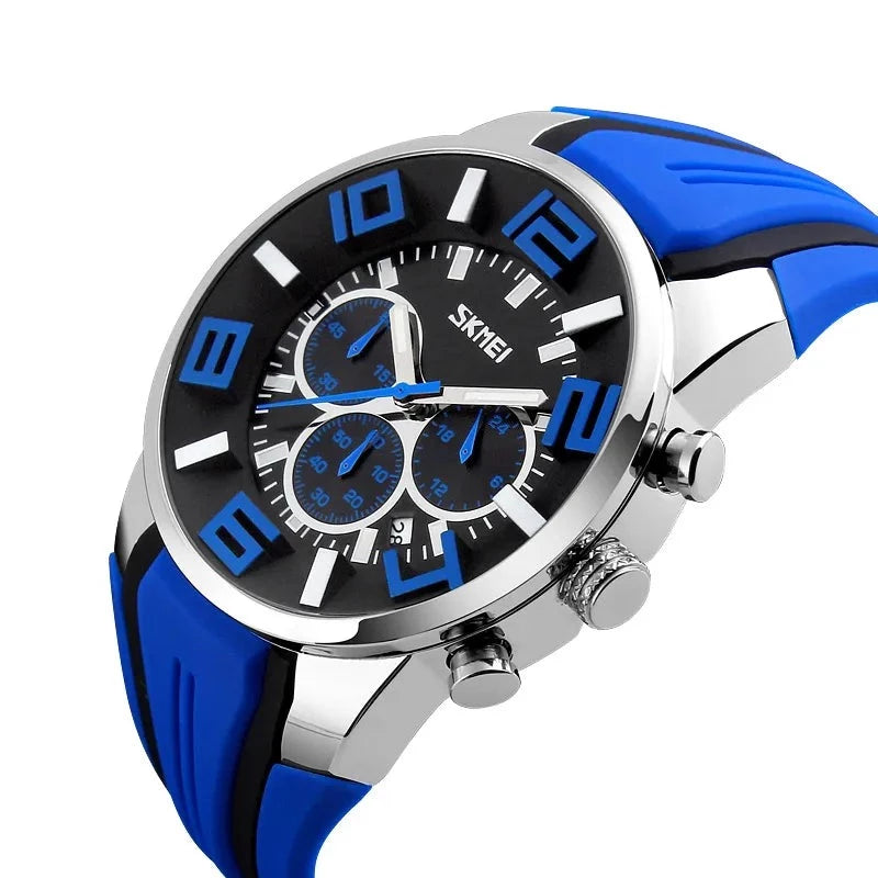 Reloj deportivo azul