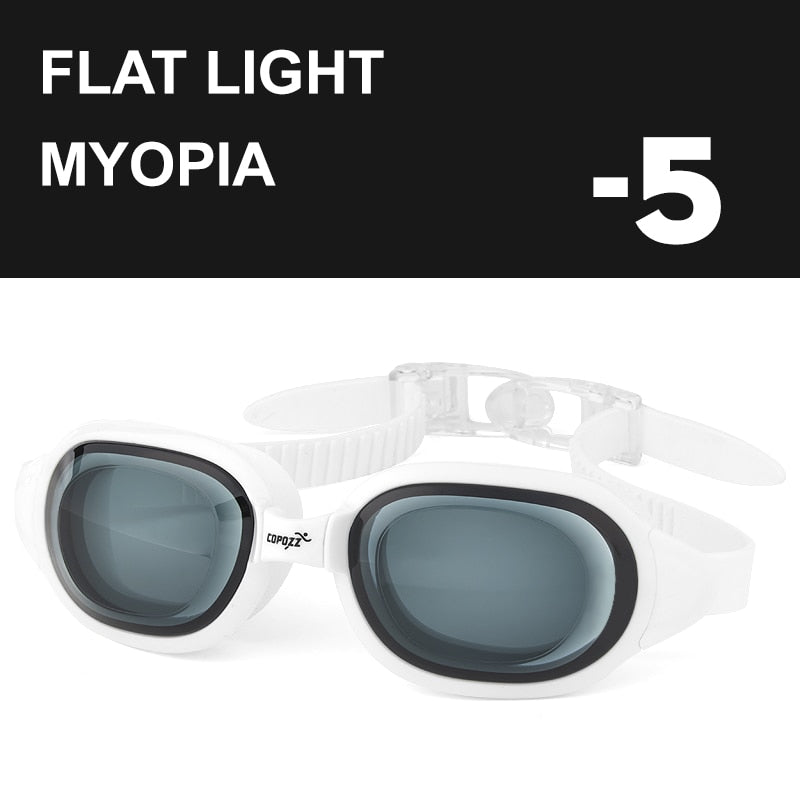 Swimming Goggles Myopia 0 -1.5 to -7 Anti fog UV Protection
