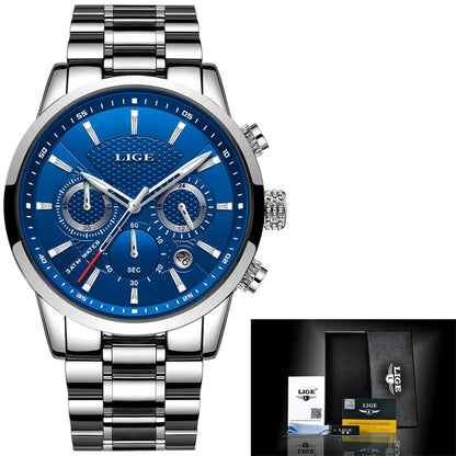 Reloj Lige Silver Blue