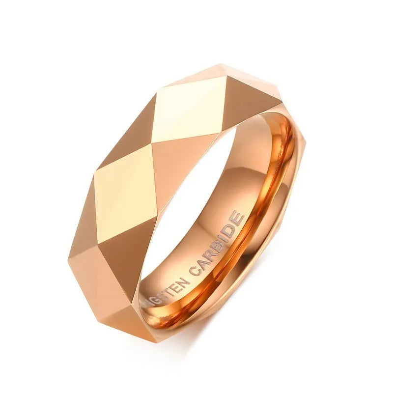 Anillo de Tungsten Rose Gold