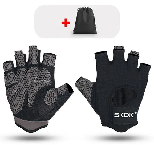 Guantes Fitness Black + Bolsa