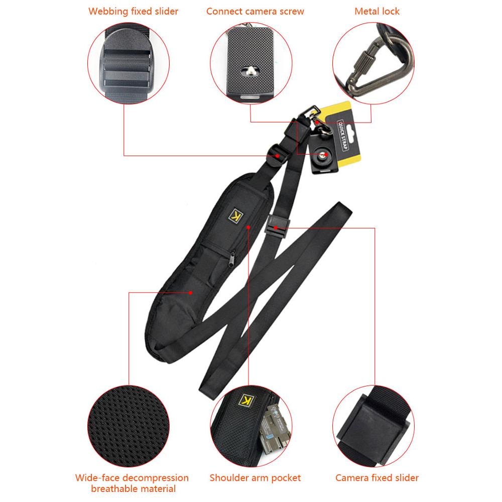 Portable Shoulder Camera Strap for DSLR Digital SLR Camera