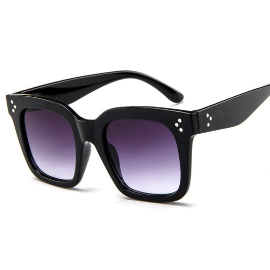 New Square Sunglasses Women Brand Designer Retro Mirror