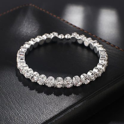 Bridal Fashion Crystal Rhinestone Choker Necklace Women