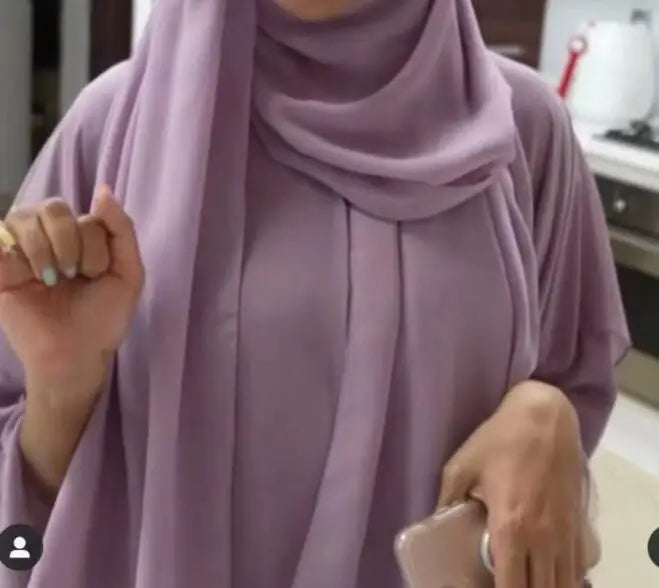 Abaya Purple