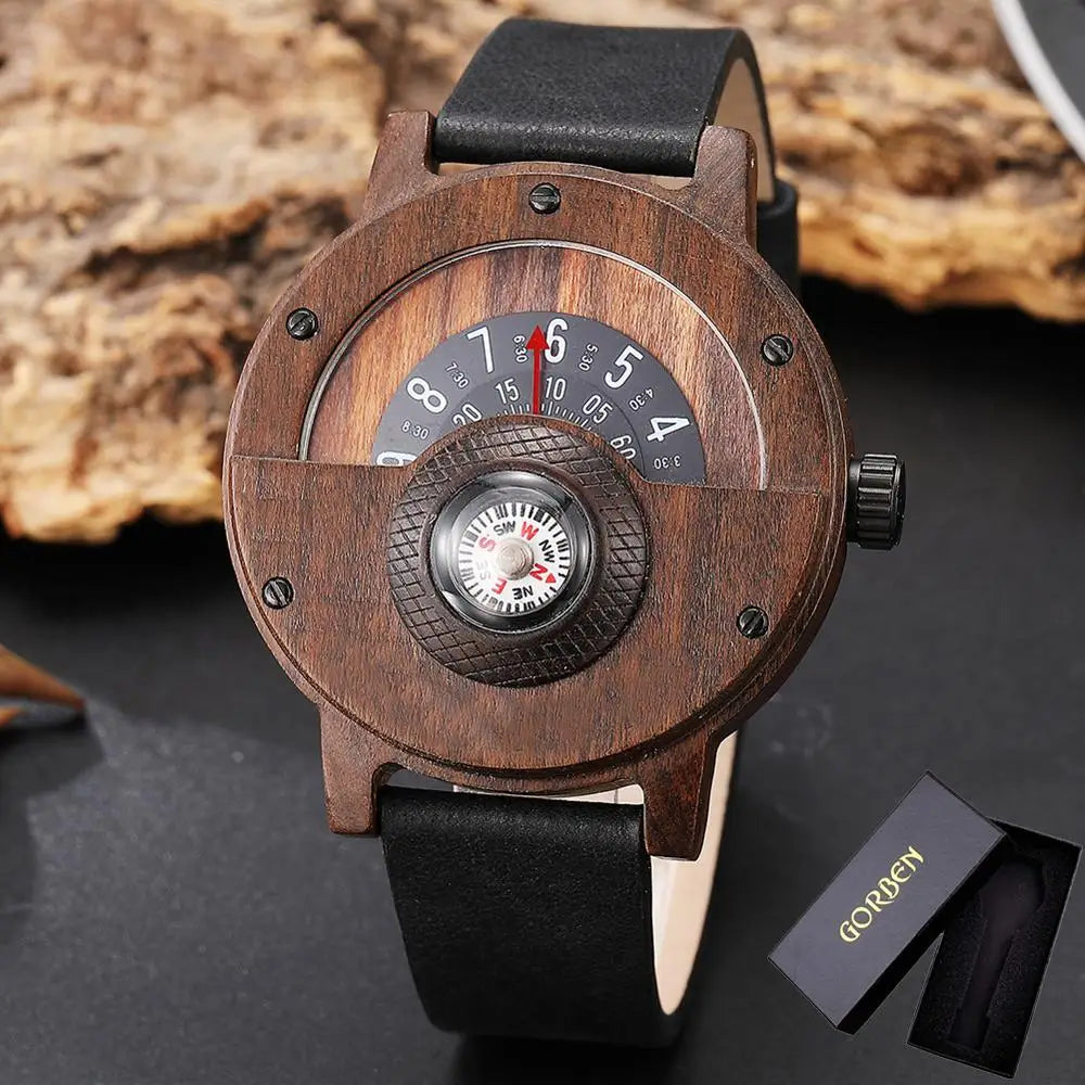 Wood Watch Walnut Box