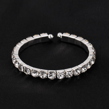 Bridal Fashion Crystal Rhinestone Choker Necklace Women