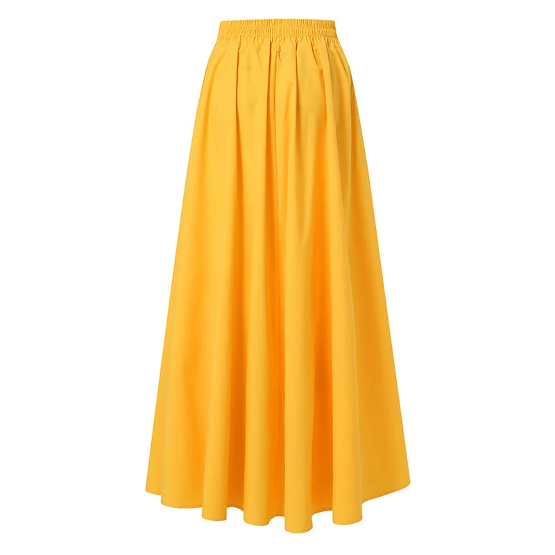 Falda larga Yellow