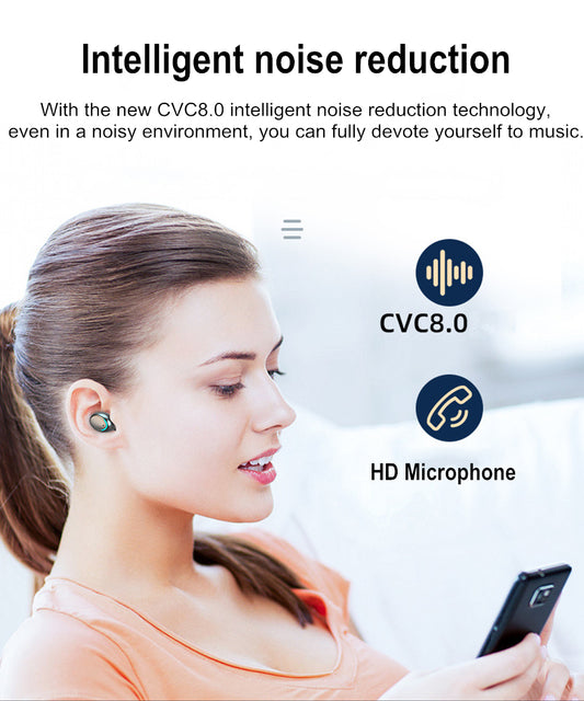 Wireless Headphones Bluetooth Earphones Waterproof